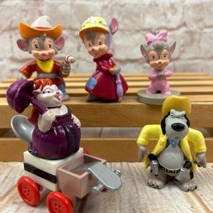 Set of 5 American Tail Miniature PVC Miniature Action Figure Toys
